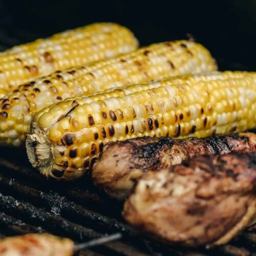 Grillede majskolber