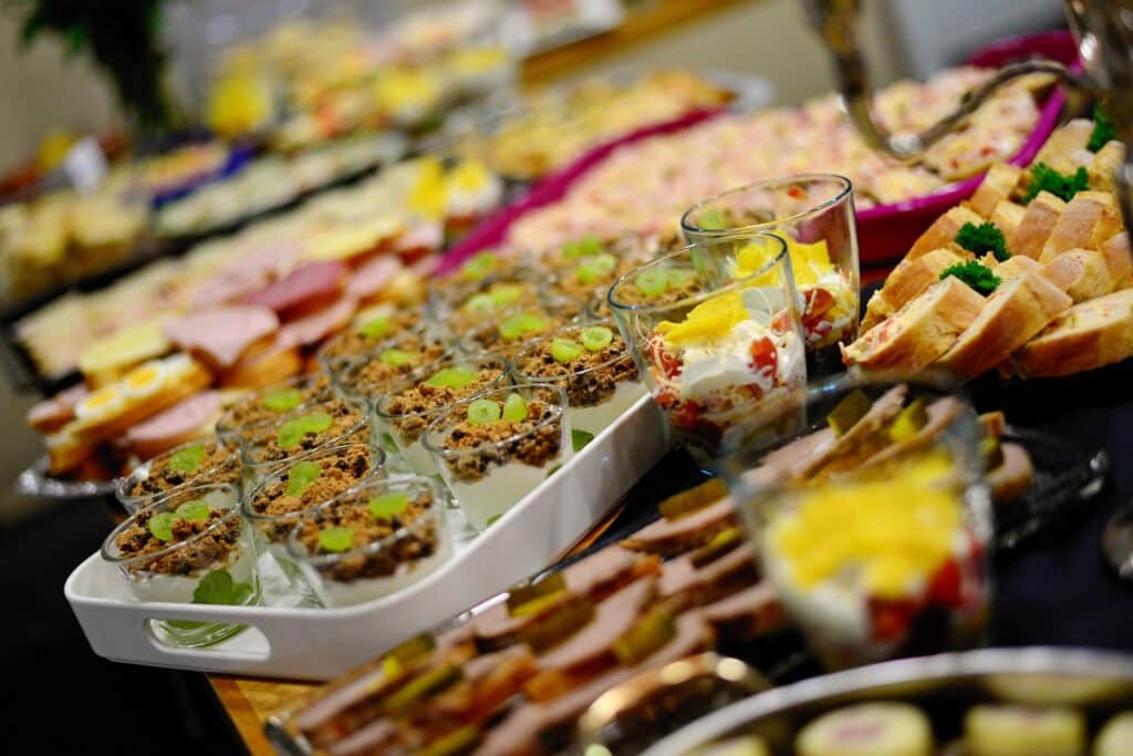 Slip for besværet med catering